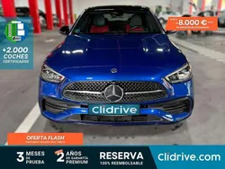Azul Usado 2022 Mercedes C220 Berlina | 47.190 €