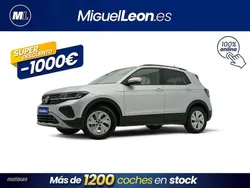 Gris / plata Usado 2024 VW T-Cross Life SUV | 19.985 € (Precio justo)