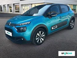 Azul Usado 2021 Citroën C3 Feel Utilitario | 14.700 € (Caro)
