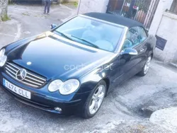 Azul Usado 2003 Mercedes CLK320 Avantgarde Descapotable | 10.800 € (Un poco caro)