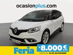Blanco Usado 2017 Renault Grand Scénic IV Intens Monovolumen | 13.900 € (Precio justo)