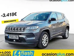 Gris Usado 2022 Jeep Compass Longitude SUV | 19.482 € (Precio justo)