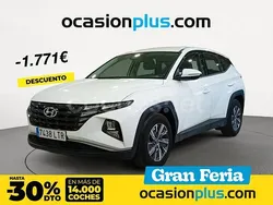 Blanco Usado 2021 Hyundai Tucson SUV | 19.490 € (Precio justo)