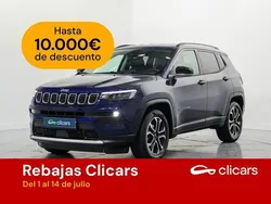 Blanco Usado 2021 Jeep Compass Limited SUV | 21.990 € (Precio justo)