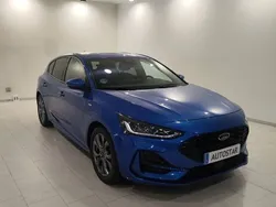 Azul Usado 2023 Ford Focus ST-Line Berlina | 19.900 € (Precio justo)