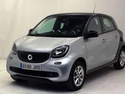 Plateado Usado 2015 Smart ForFour Passion Utilitario | 9650 € (Precio justo)