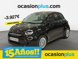 Negro Usado 2022 Fiat 500e Action Utilitario | 12.400 € (Precio justo)