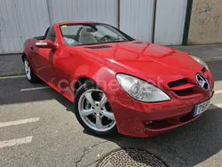Rojo Usado 2005 Mercedes SLK350 Descapotable | 12.900 € (Buen precio)