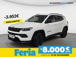 Blanco Usado 2023 Jeep Compass Night Eagle SUV | 25.890 € (Un poco caro)