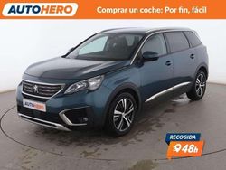 Azul Usado 2018 Peugeot 5008 Allure SUV | 16.999 € (Precio justo)