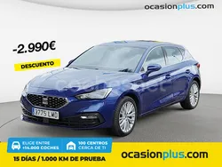 Azul Usado 2021 Seat Leon XCELLENCE Berlina | 21.450 € (Precio justo)