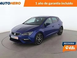 Azul Usado 2017 Seat Leon FR Berlina | 16.899 € (Precio justo)