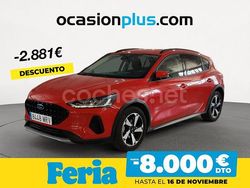Rojo Usado 2024 Ford Focus Active Berlina | 20.150 € (Precio justo)