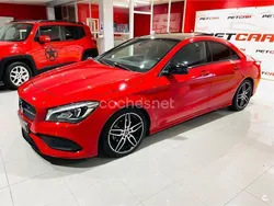 Rojo Usado 2018 Mercedes CLA200 Berlina | 28.500 € (Un poco caro)