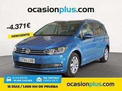 Azul Usado 2020 VW Touran Advance Monovolumen | 25.980 € (Un poco caro)