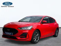 Rojo Usado 2024 Ford Focus ST-Line Berlina | 24.680 € (Precio justo)