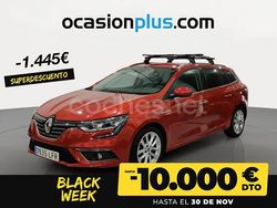 Rojo Usado 2020 Renault Mégane GrandTour Zen Familiar | 15.900 € (Precio justo)