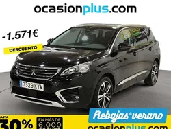 Negro Usado 2019 Peugeot 5008 Allure Monovolumen | 15.719 € (Buen precio)