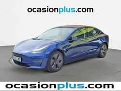 Azul Usado 2022 Tesla Model 3 Long Range Berlina | 27.728 € (Buen precio)