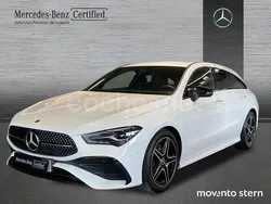 Blanco polar Usado 2024 Mercedes CLA200 Shooting Brake AMG line Familiar | 35.900 € (Buen precio)