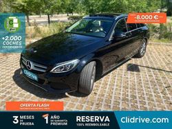 Negro Usado 2016 Mercedes C180 Familiar | 18.190 € (Precio justo)