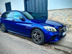 Azul Usado 2020 Mercedes C300e Familiar | 27.500 € (Caro)