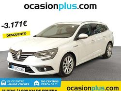 Blanco Usado 2018 Renault Mégane GrandTour Zen Familiar | 13.218 € (Buen precio)