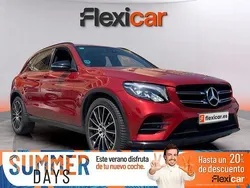 Rojo Usado 2019 Mercedes GLC250 SUV | 33.990 € (Precio justo)
