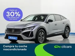 Gris Usado 2024 Peugeot 408 Allure Berlina | 20.890 € (Precio justo)