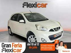 Blanco Usado 2015 Nissan Micra Acenta Utilitario | 7490 € (Precio justo)
