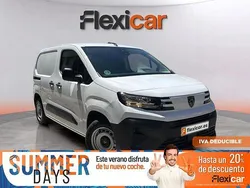 Blanco Usado 2024 Peugeot Partner Monovolumen | 20.690 € (Precio justo)