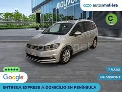 Gris / plata Usado 2020 VW Touran Advance Monovolumen | 22.500 € (Precio justo)
