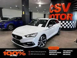 Blanco Usado 2021 Seat Leon FR Berlina | 20.850 € (Precio justo)