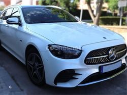 Blanco Usado 2021 Mercedes E300 Familiar | 28.900 € (Buen precio)