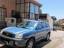 Azul Usado 2003 Hyundai Santa Fe GLS SUV | 3800 €