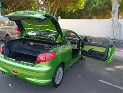 Verde Usado 2003 Peugeot 206 Descapotable | 3000 € (Precio justo)