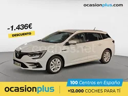 Blanco Usado 2021 Renault Mégane GrandTour Intens Familiar | 15.250 € (Precio justo)
