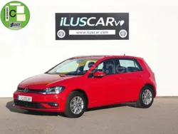 Rojo Usado 2019 VW Golf VII Berlina | 15.900 € (Precio justo)