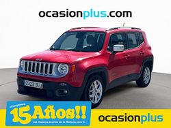 Rojo Usado 2016 Jeep Renegade Limited SUV | 10.350 € (Buen precio)