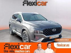 Gris Usado 2021 Hyundai Santa Fe Style SUV | 36.790 € (Caro)