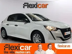 Blanco Usado 2020 Peugeot 208 Utilitario | 10.390 € (Precio justo)
