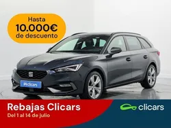 Gris Usado 2021 Seat Leon FR Familiar | 18.690 € (Precio justo)