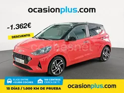Rojo Usado 2021 Hyundai i10 Utilitario | 14.990 € (Un poco caro)