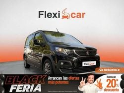 Negro Usado 2023 Peugeot Rifter GT Monovolumen | 16.990 € (Super precio)