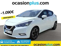 Blanco Usado 2022 Nissan Micra Acenta Utilitario | 10.658 € (Buen precio)