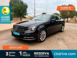 Negro Usado 2012 Mercedes C220 Edition Coupe | 11.490 € (Buen precio)