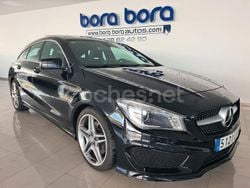 Negro Usado 2016 Mercedes CLA220 Shooting Brake AMG line Familiar | 18.900 € (Precio justo)
