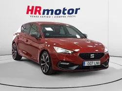 Rojo Usado 2021 Seat Leon FR Berlina | 19.990 € (Precio justo)