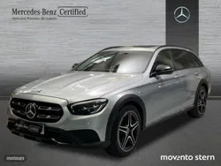 Plateado Usado 2022 Mercedes E200 AMG line Familiar | 44.000 €