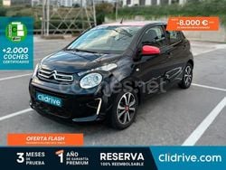 Negro Usado 2017 Citroën C1 Feel Utilitario | 6690 € (Precio justo)